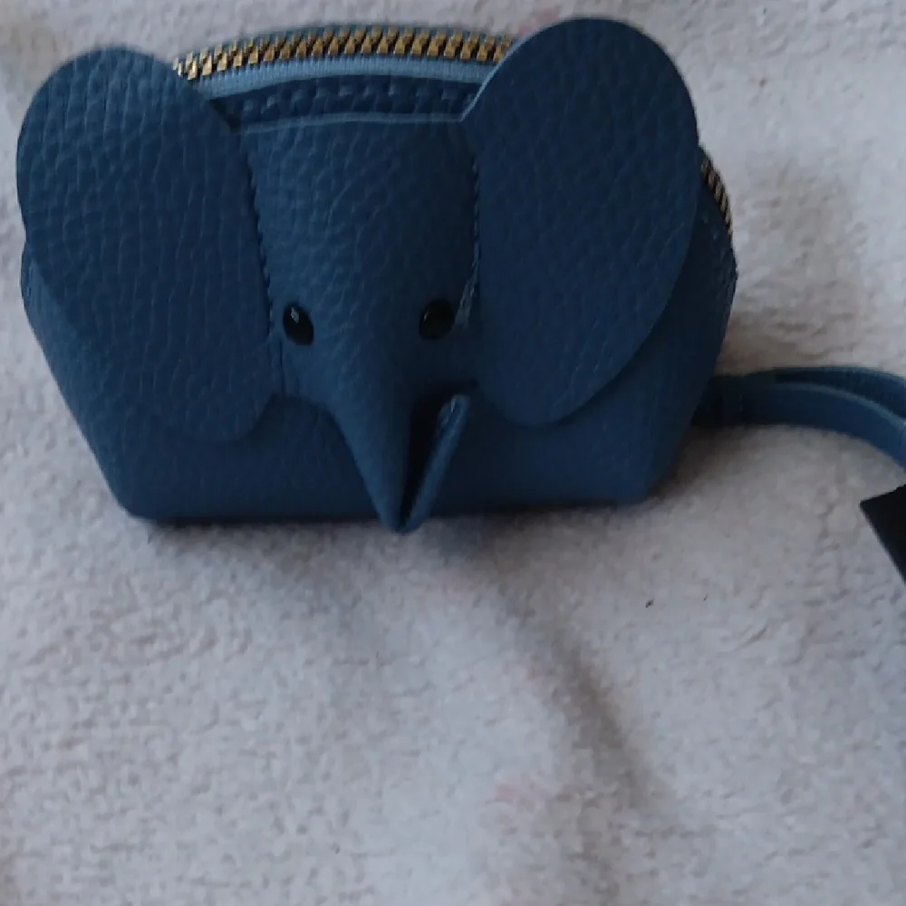 Blue Elephant Coin Purse - Picture 5 of 6